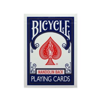 Bicycle Mandolin Back Blue