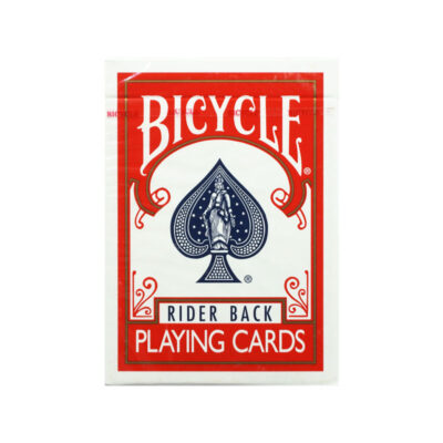 Bicycle Rider Back Red