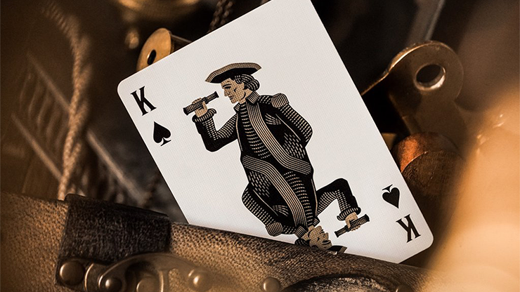 thumbnail image 2 of Large Playing Cards SOLOMAGIA Navigators Playing Cards By Theory11 Gold Playing Cards 2 of 9